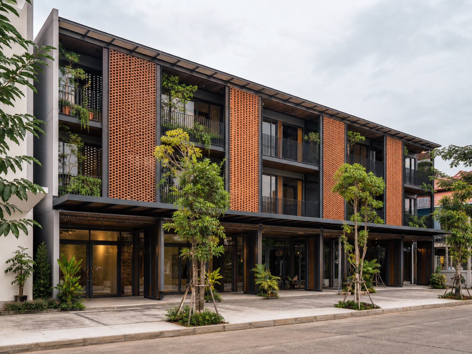 Modern Shophouse in Sisattanak
